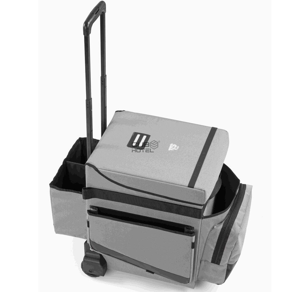 Coche Housekeeping Gris Portátil H-Cube Basic